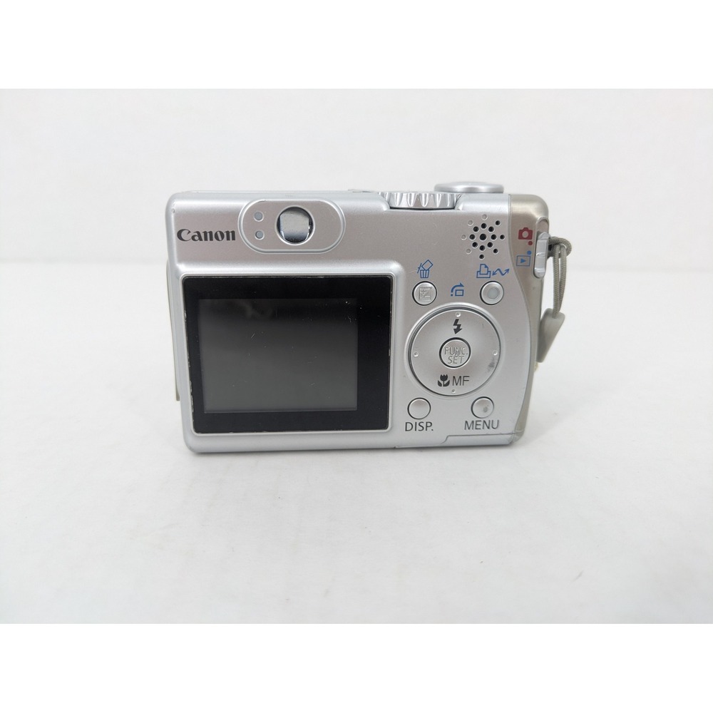 Canon PowerShot A530 Digital Camera Silver 5.0MP 4x Zoom PC1184 & Case TESTED - Picture 8 of 17